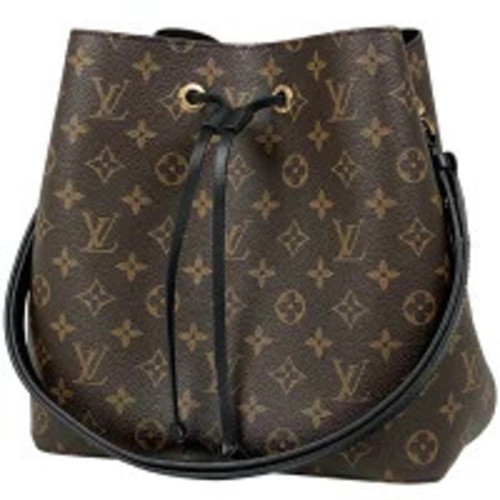 Louis Vuitton Neo Noe drawstring shoulder bag Monogram brown black